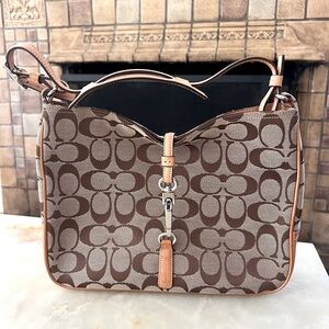 Coach logo hobo purse circa 2000’s
